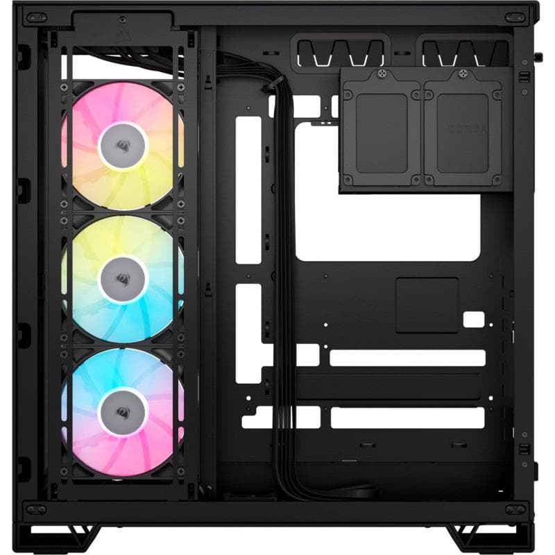 Carcasa CORSAIR iCUE LINK 6500X, RGB, Mid Tower, Black - 6