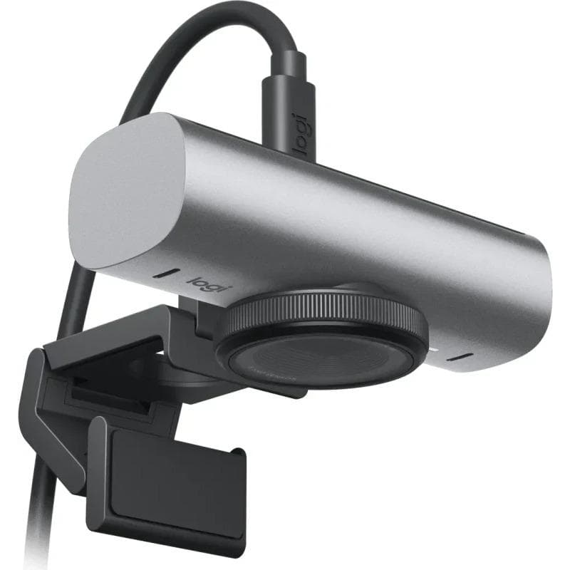 Camera Web Logitech MX Brio, rezolutie video 4K, USB-C, Grafit - 4