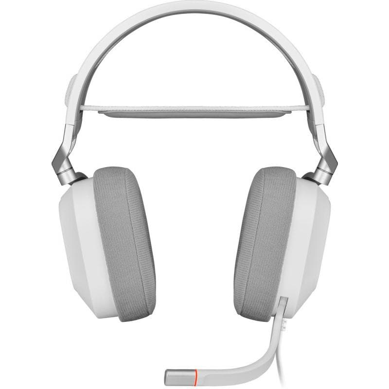 Casti Gaming Head-band Corsair HS80 RGB USB, Wired, Alb - 3