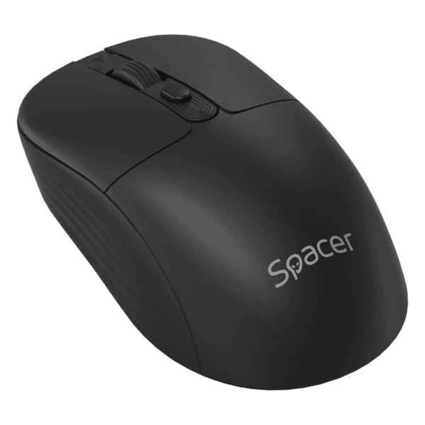 Mouse Spacer wireless, rezolutie 1600DPI, butoane/scroll 4/1,buton ON/OFF, click silentios - 2