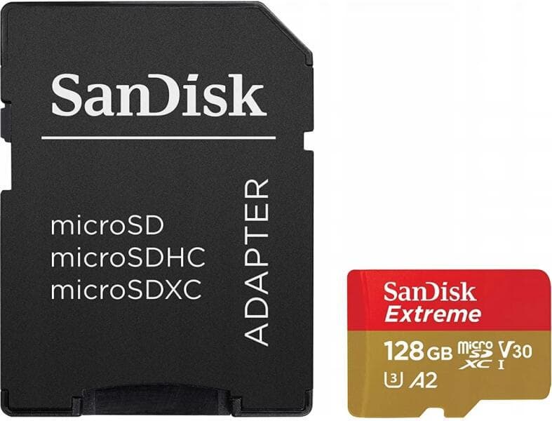 Card de Memorie MicroSDXC SanDisk, 128GB, UHS-I, Class 10, 80MB/s