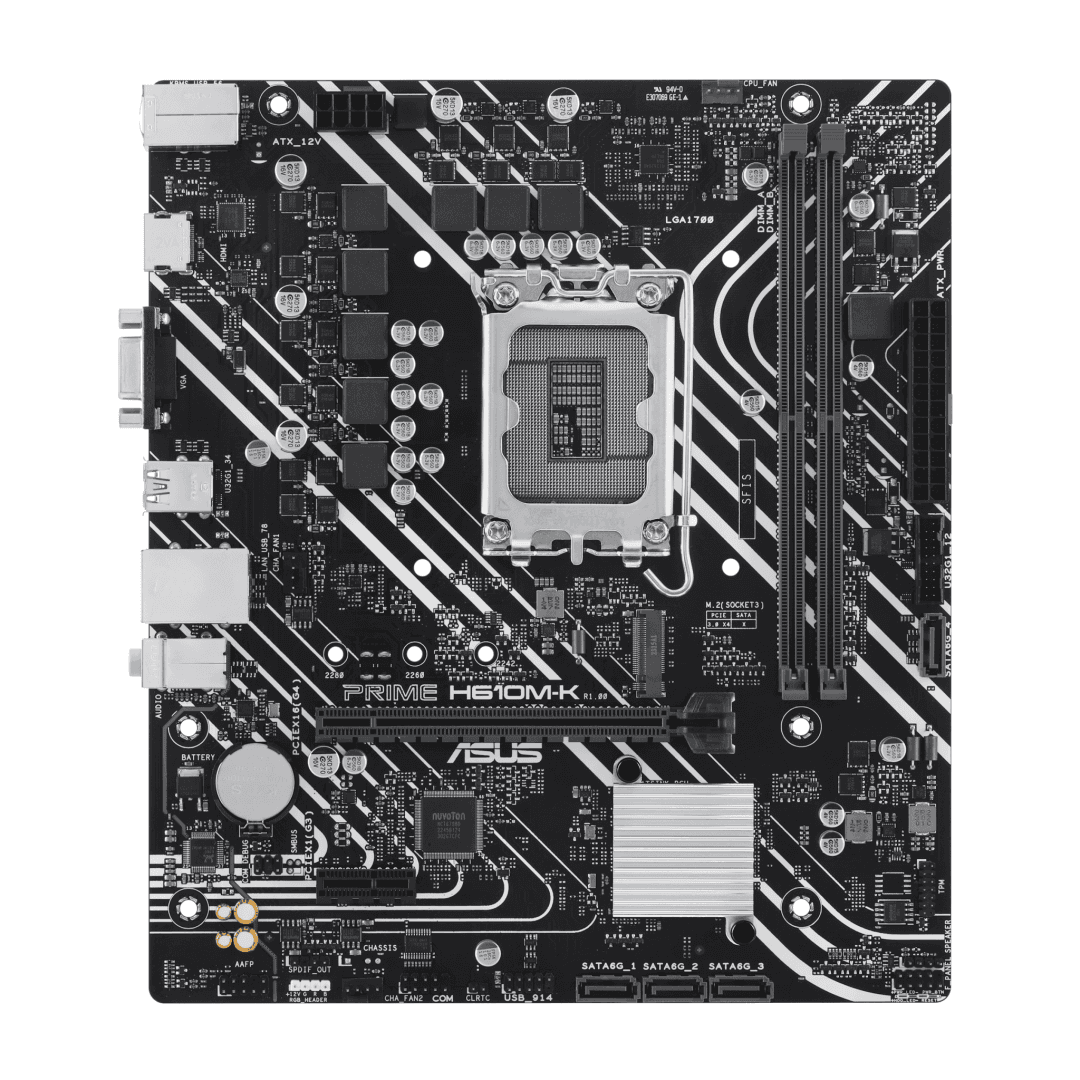 Placa de baza ASUS Prime H610M-K, LGA 1700, DDR5, mATX - 2