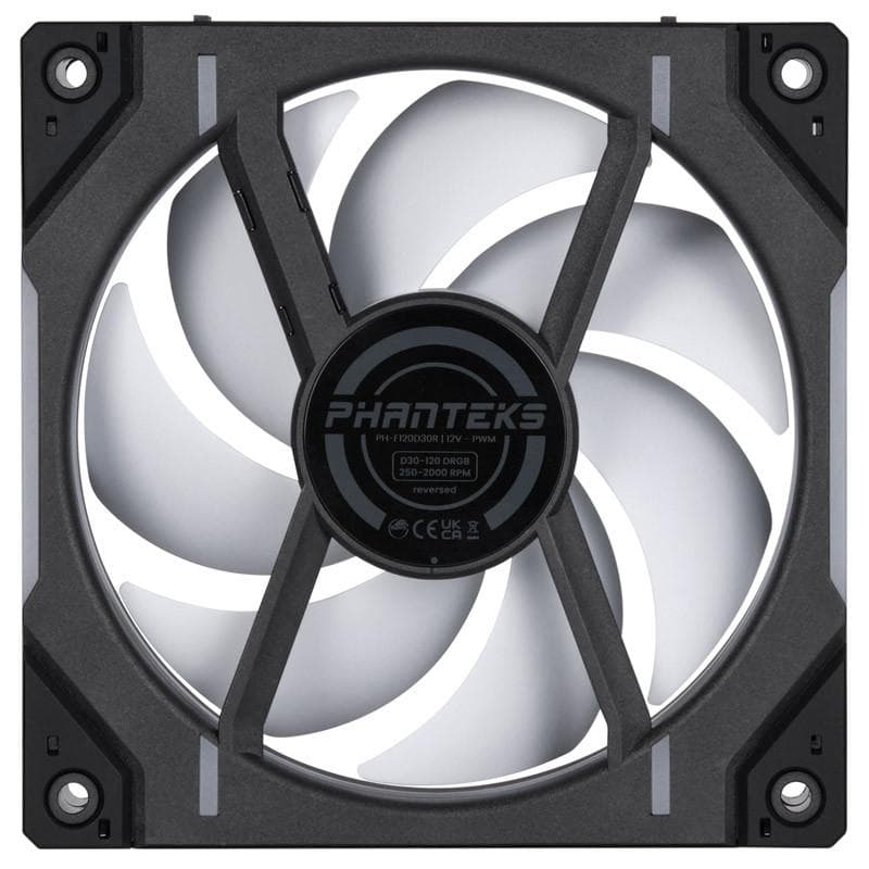 Ventilatoare Carcasa Phanteks D30-120D RGB NEGRU - 5