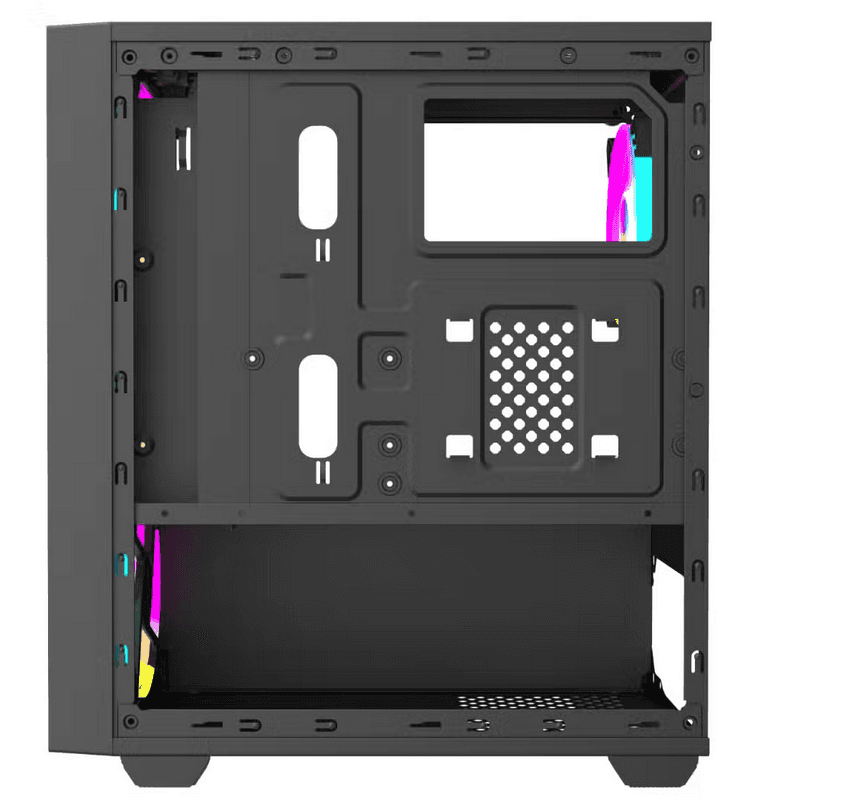 Carcasa PRO GAMING ARROW, RGB, Mid Tower, Black - 2
