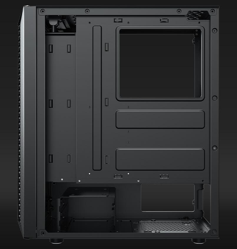 Carcasa AQIRYS MIZAR, RGB, Mid Tower, Black - 5