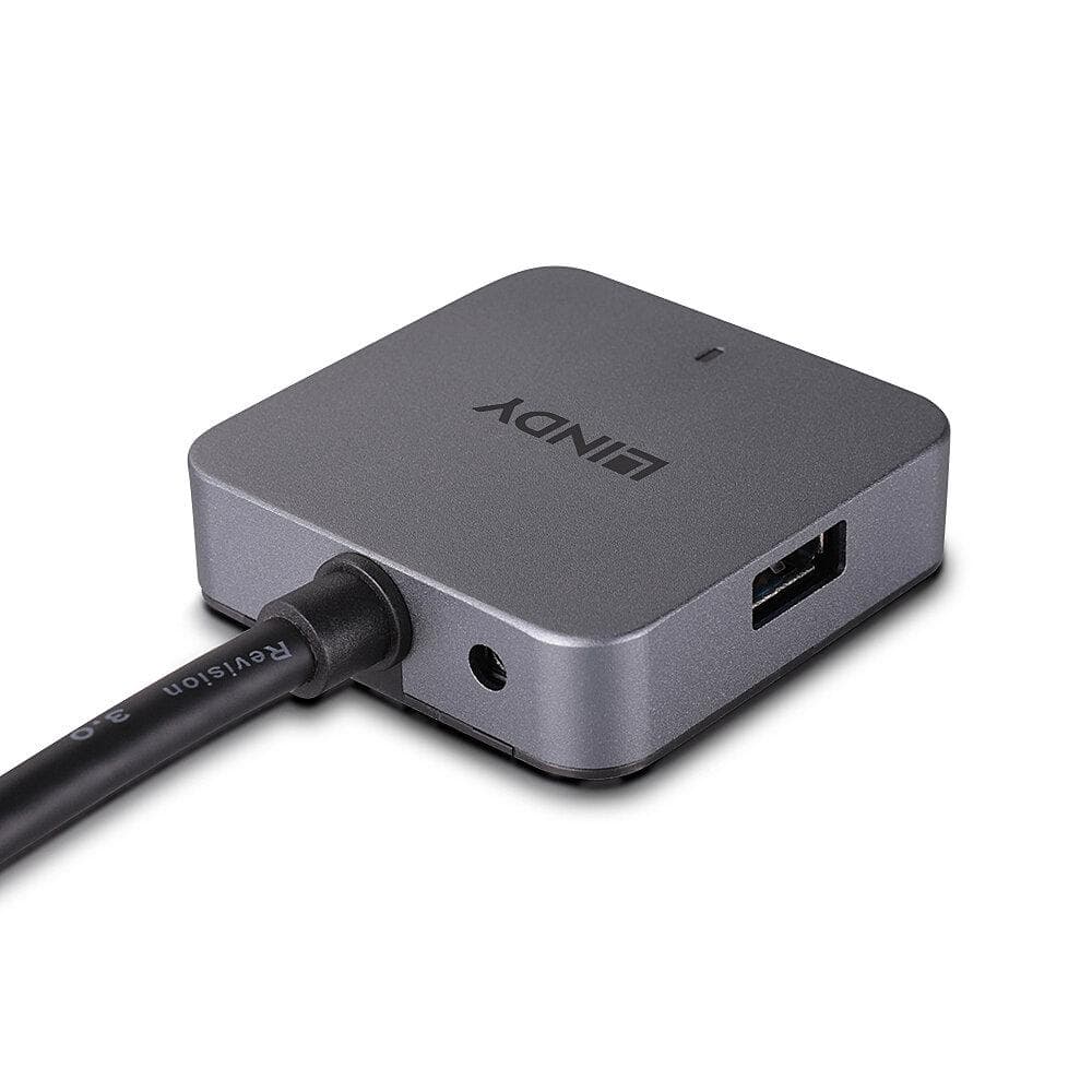 Hub Lindy 4 Porturi, interfata USB 3.2 / 3.1 Gen - 4