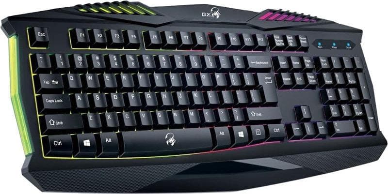 Tastatura Genius Scorpion K22, negru USB, multimedia, 104 taste (dintre - 2