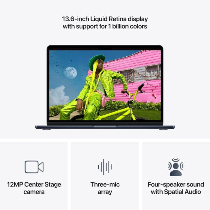 MacBook Air 13.6" Retina/Apple M5 (CPU 10-core, GPU 10-core, NeuralEngine16-core)/16GB/1TB - 3