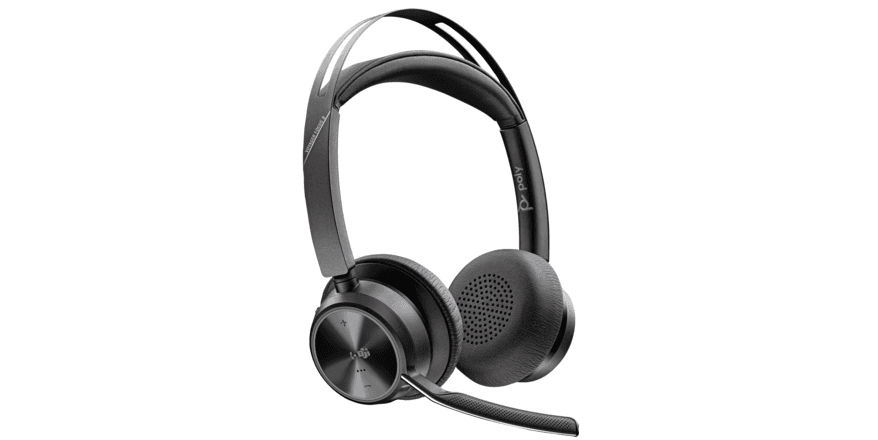 Casti Head-band HP Voyager Focus 2, Wireless, noise-canceling, Negru