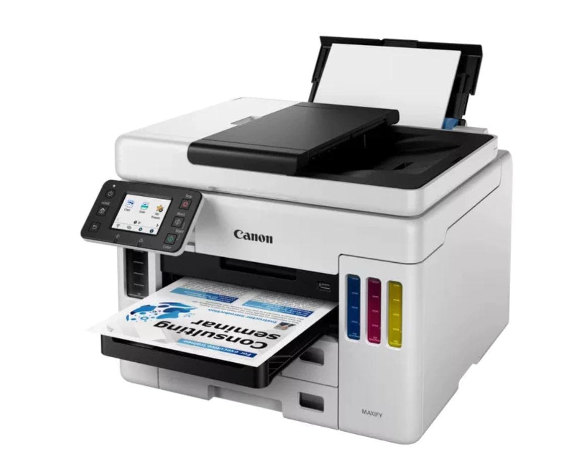 Multifunctional inkjet color CISS Canon Maxify GX7040, ( Print, Copy,Scan, - 5