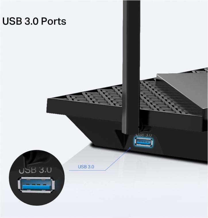 TP-LINK AX5400 Dual-Band Gigabit WI-FI6 Router, ARCHER AX72 PRO, Standarde - 3
