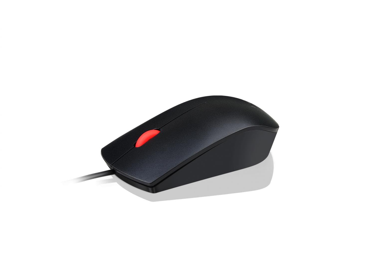 Mouse Lenovo Optical Wheel Mouse, 1600 DPI, Wired, Black - 3