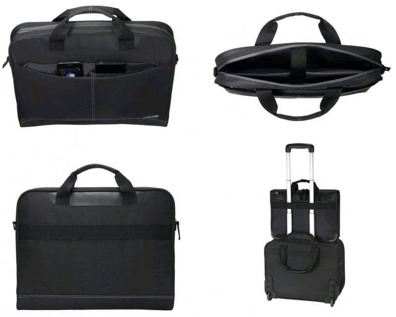 Geanta Notebook ASUS Nereus, 15.6 neagra, poliester, Dimensions: geanta: 425*80 - 4