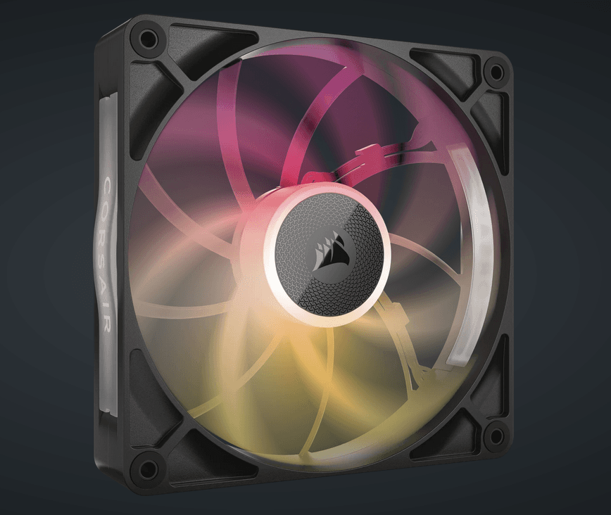 Ventilator Carcasa CORSAIR iCUE LINK RX120 MAX 1x140mm RGB NEGRU