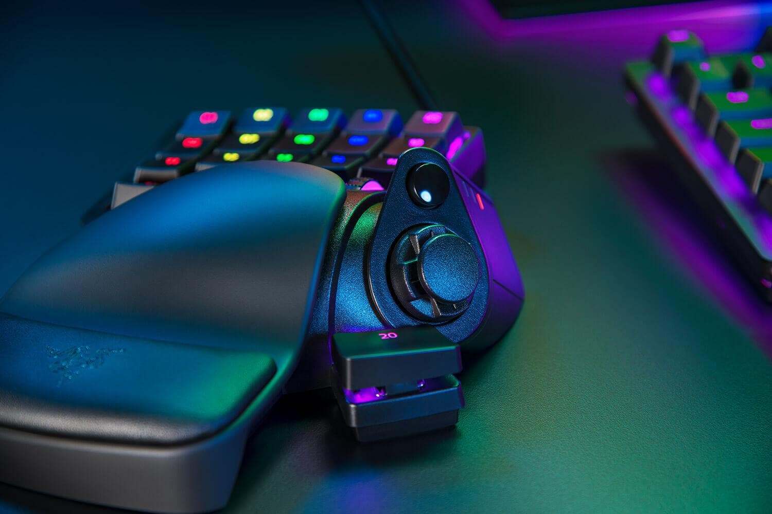 Keypad gaming Razer Tartarus Pro, switch optic analog progresiv, iluminare - 3