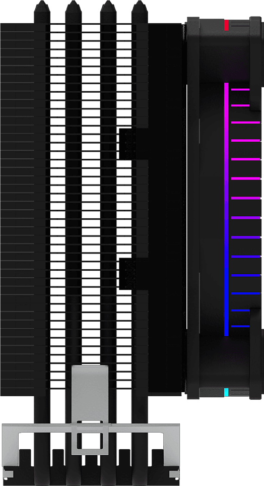 Cooler Procesor AQIRYS URANUS LS ARGB NEGRU - 4