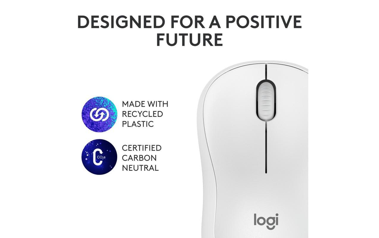 Mouse Logitech MK240 Silent Wireless, optic, interfata Bluetooth, rezolutie 1000 - 4