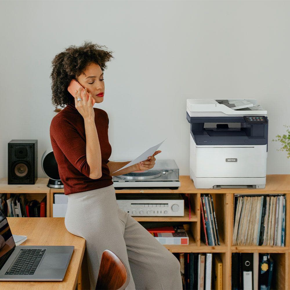Multifunctional laser color Xerox C325V_DNI, dimensiune A4 (Printare,Copiere, Scanare, Fax), - 5