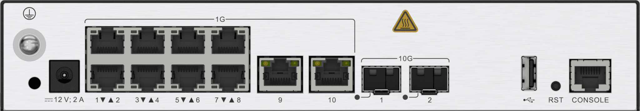 ACCESS CONTROLLER AC6508 MAINFRAME 10P GB, 2P 10GB SFP+, ADAPTOR