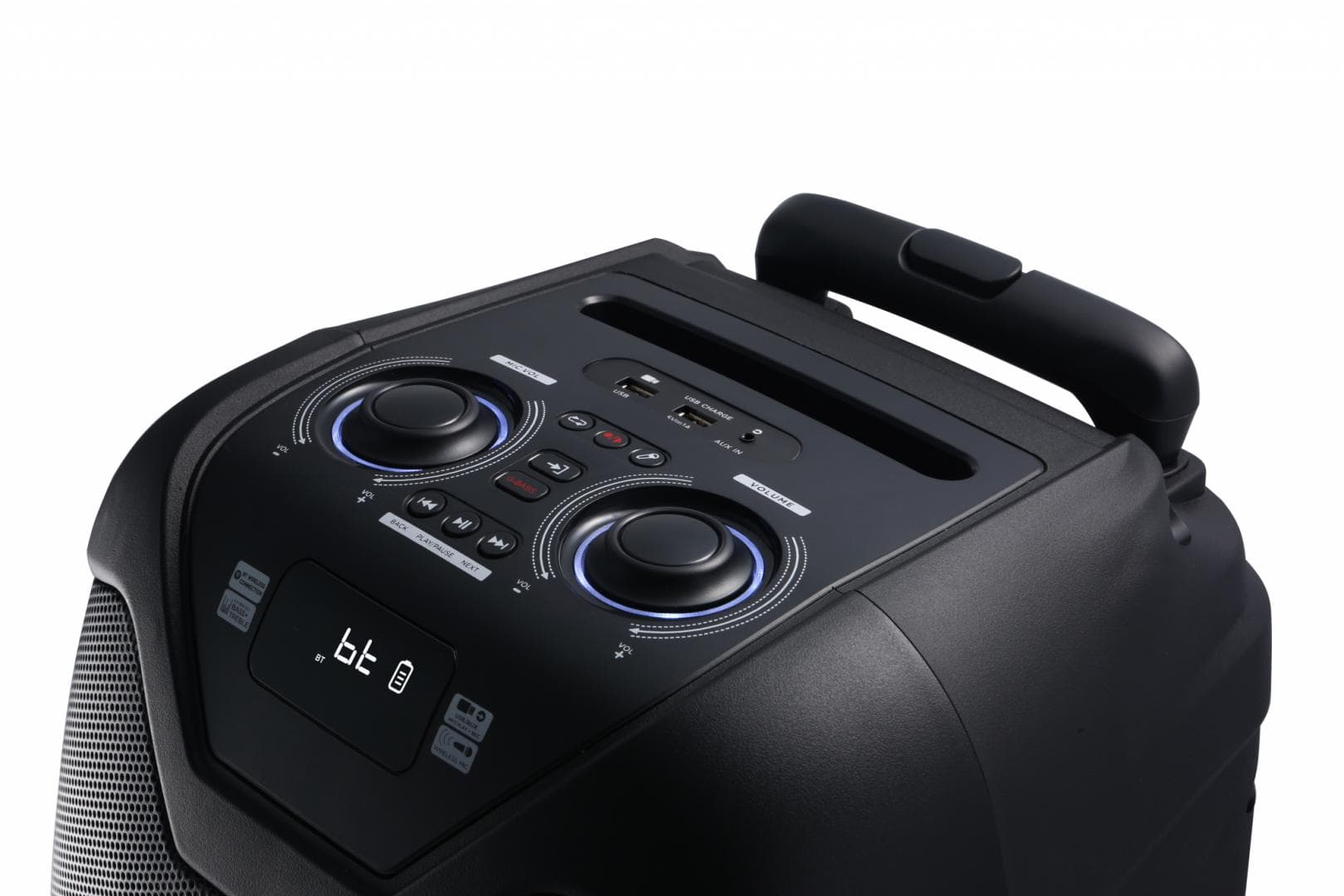 Boxa portabila Akai ABTS-X10 PLUS, bluetooth 5.0, 50W, negru - 5