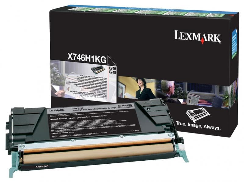 Toner Lexmark X746H1KG, black, 12 k, X746de , X748de ,
