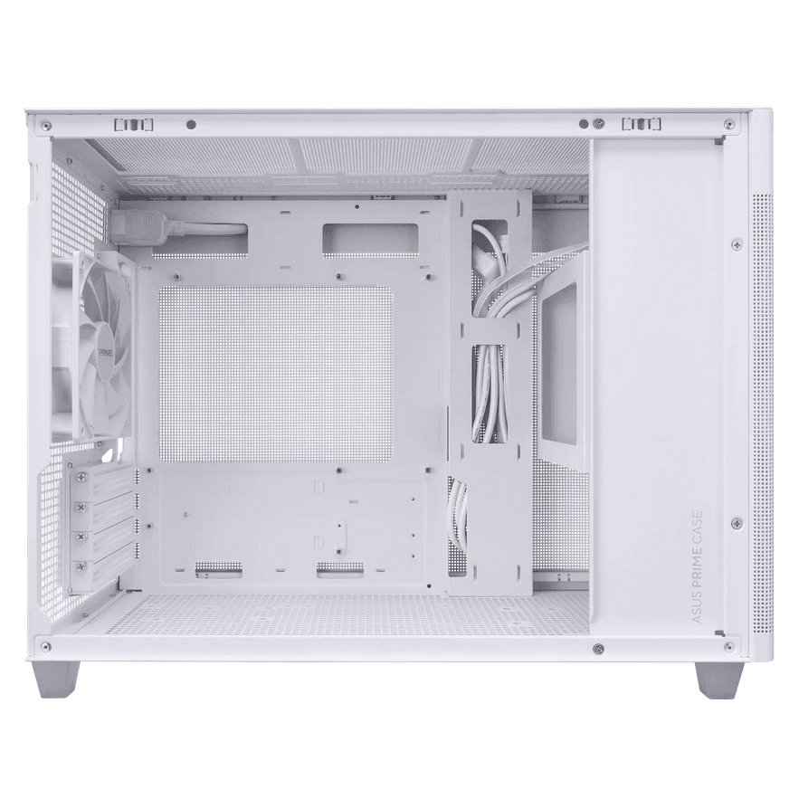 Carcasa ASUS AP201 PRIME CASE TG WHITE, Nu, Mini Tower, - 3