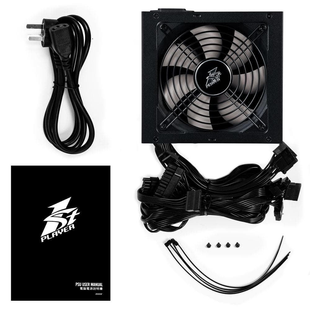 Sursa 1stPLAYER DK PREMIUM, 80 PLUS Bronze, 800 W - 6