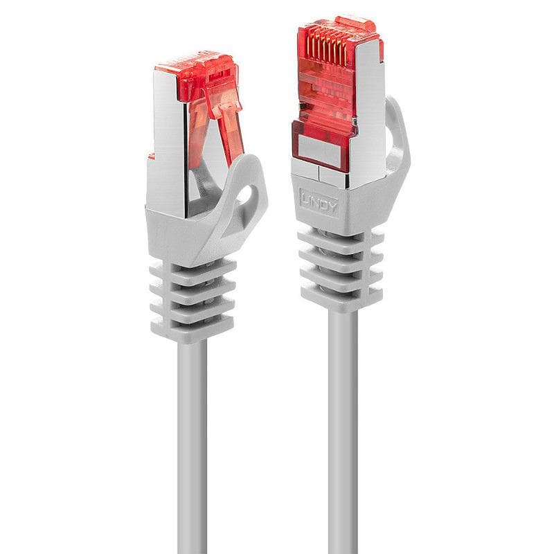 Cablu retea Lindy LY-47344, 2m Cat.6 S/FTP Cable, Grey - 2