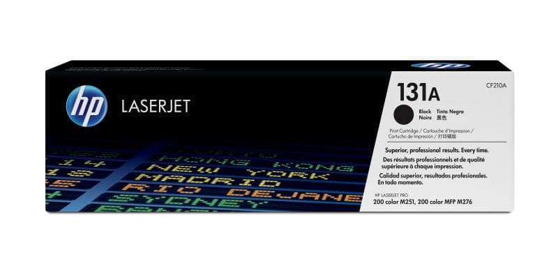 Toner HP CF210A, black, 1.6 k, Color LaserJet Pro 200