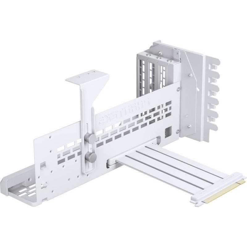 PHANTEKS Vertical GPU Bracket White, PCIe-Standard 4.0 x16 Riser Cable, - 3