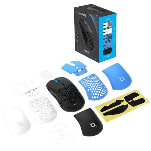 Mouse AQIRYS T.G.A, wireless, 6 butoane, interfata USB 2.0 - 9