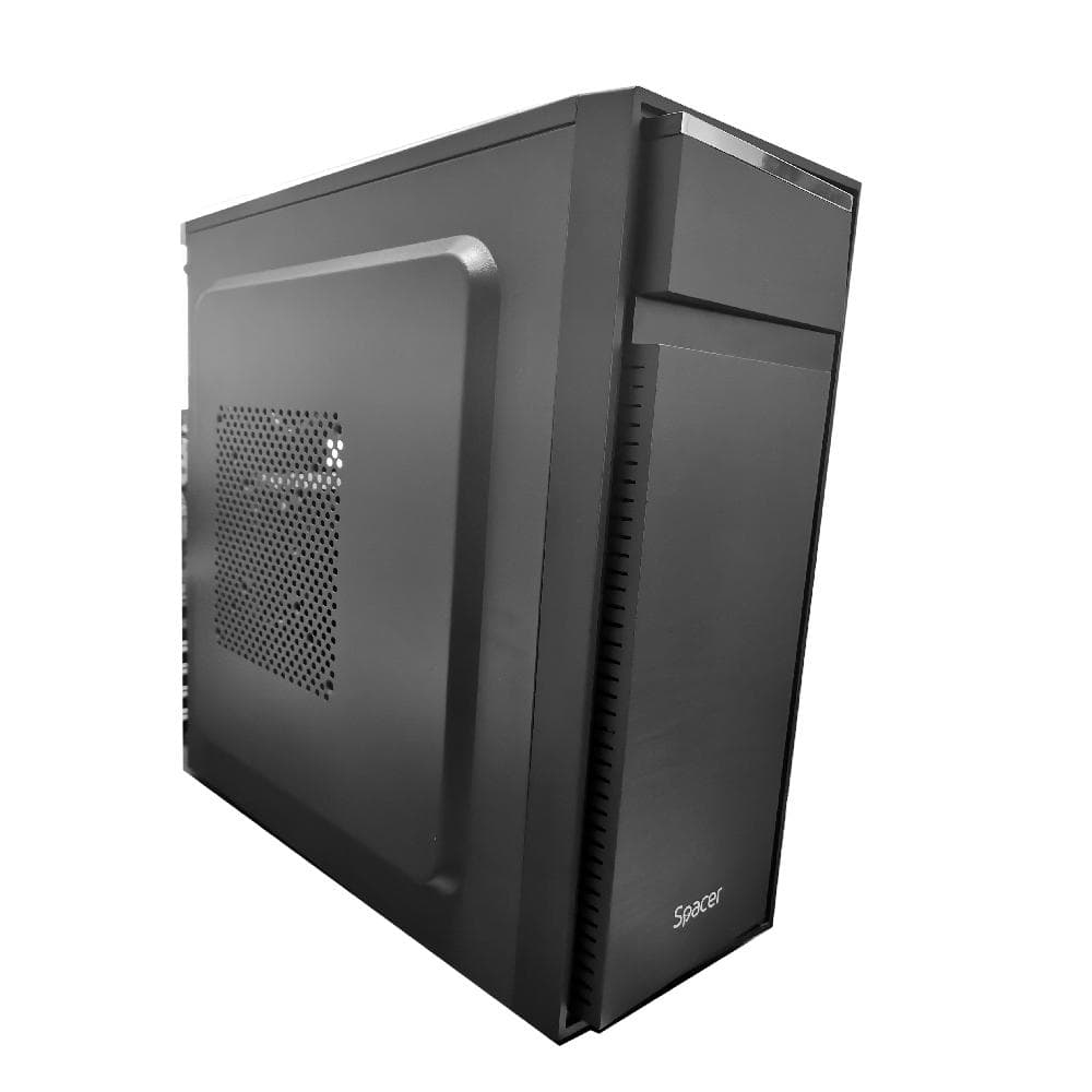 Carcasa Spacer SPCS-OC-TOP-300W, RGB, Mid Tower, Black