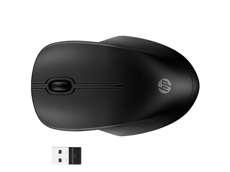 HP MOUSE 255 Dual Wireless, Culoare: Negru, Dimensiuni: 69.3 x