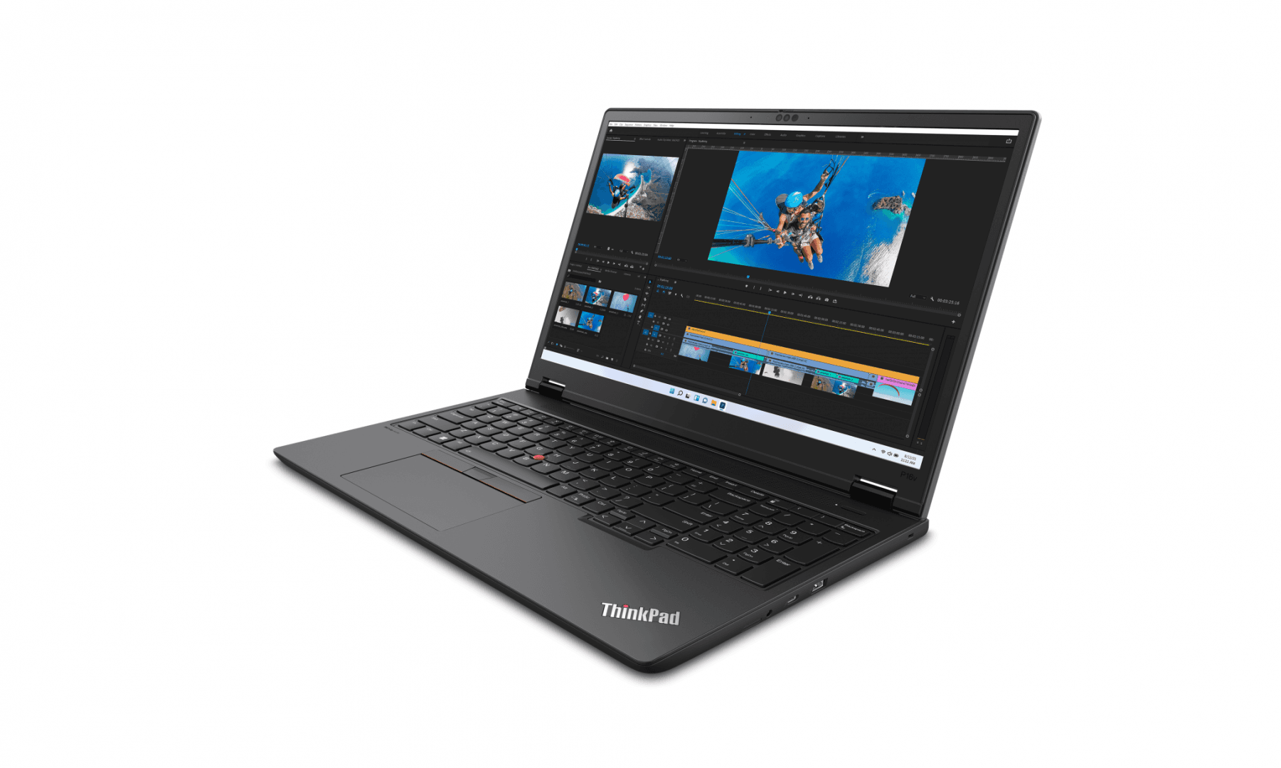 Laptop Workstation Lenovo ThinkPad P16v Gen 2, cu procesor Intel - 3