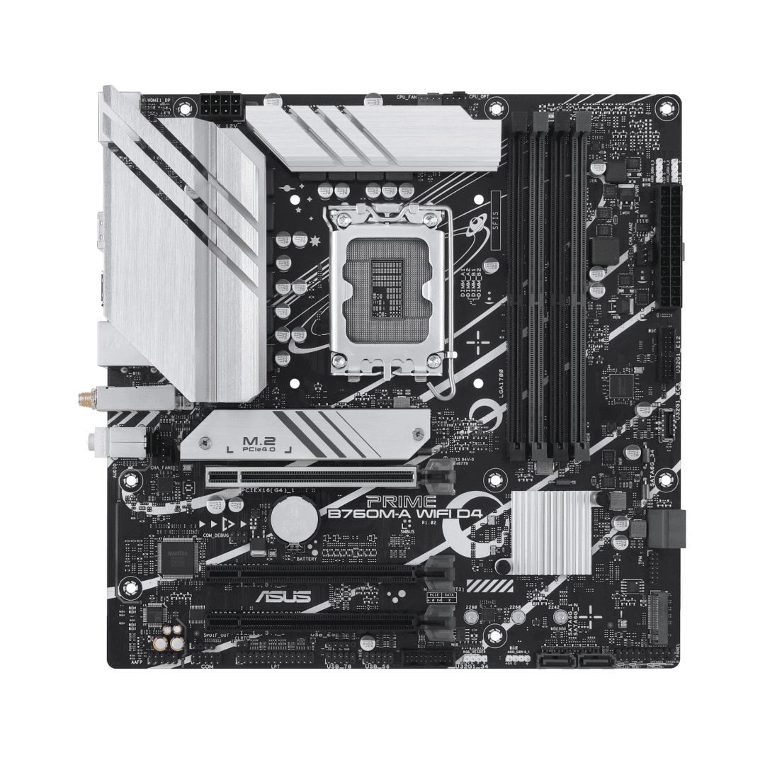 Placa de baza ASUS PRIME B760M-A WIFI D4, Socket 1700,