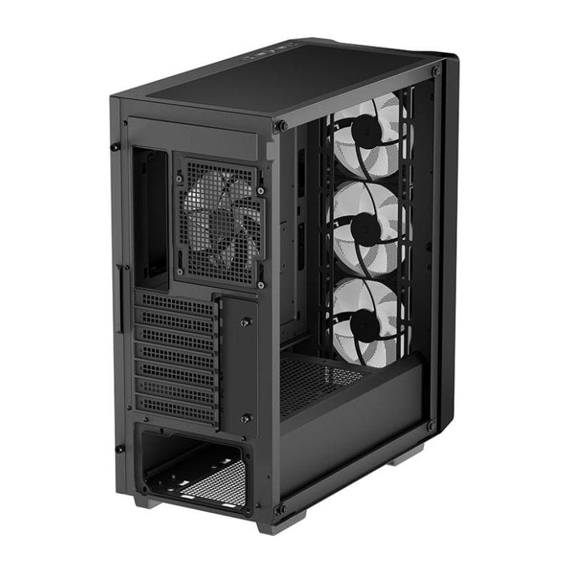 Carcasa DEEPCOOL CC560 MESH V2, RGB, Mid Tower, Black - 6