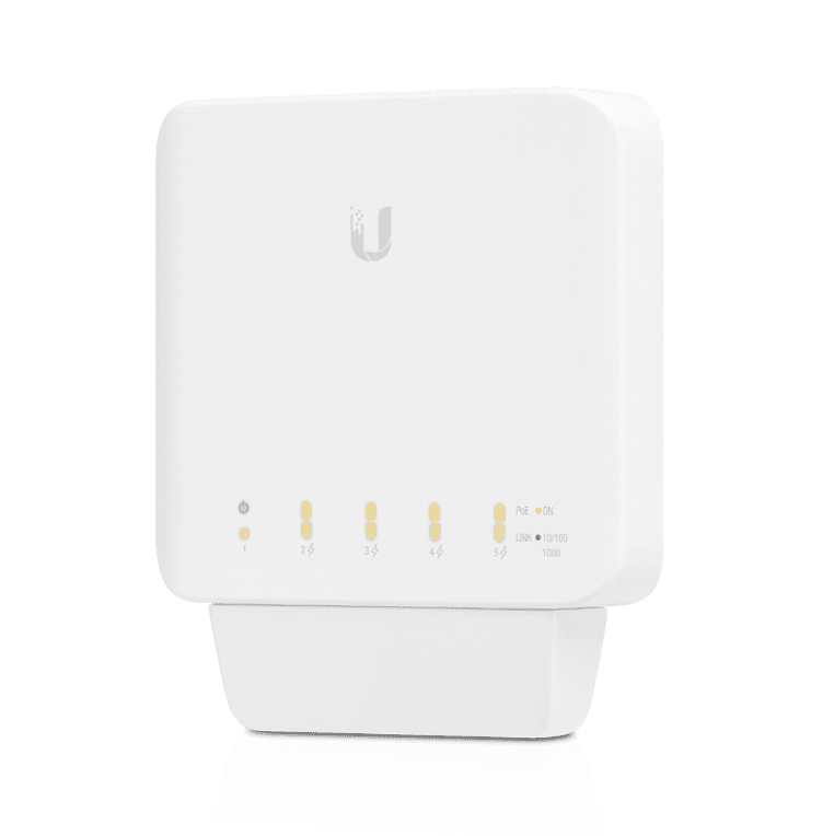 Ubiquiti UniFi Switch, USW-FLEX-3,(3-PACK) 5x 10/100/1000 Mbps RJ45 Ports,4 x