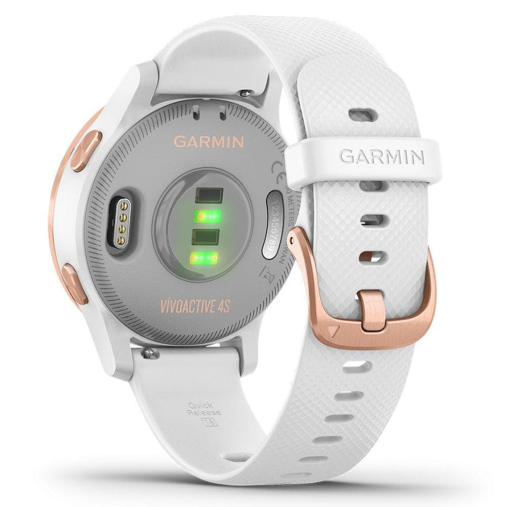 Ceas Smartwatch Garmin Vivoactive 4S, White/Rose Gold SEU - 2