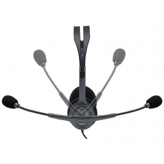 Casti Head-band Logitech H111, Wired, Negru - 2