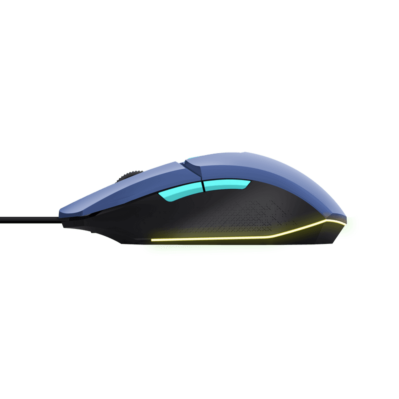 Mouse Trust GXT110W Felox cu fir 400 DPI, albastru - 3