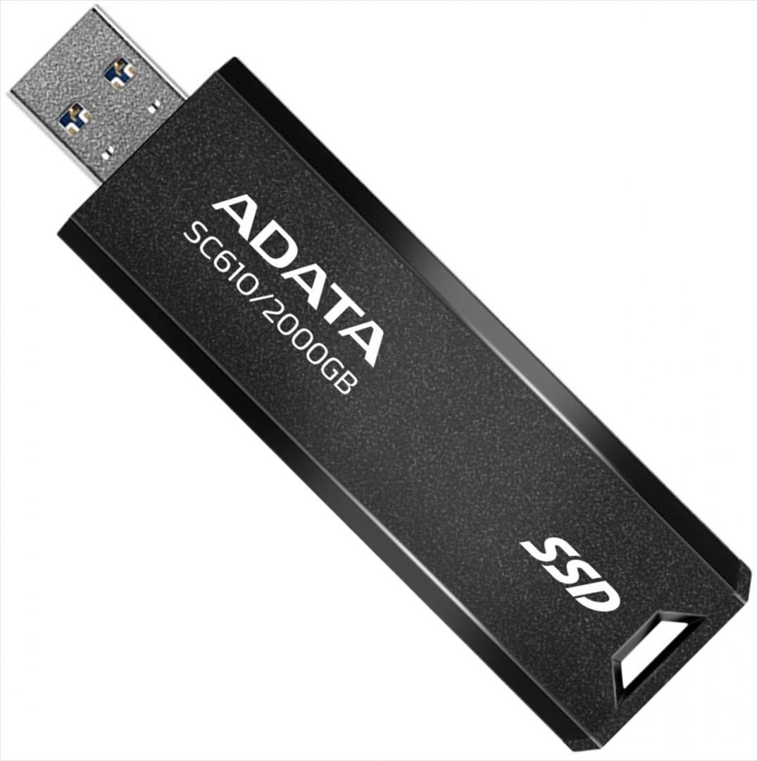 SSD extern ADATA SC610, 2 TB, USB 3.2 Gen 2, - 2