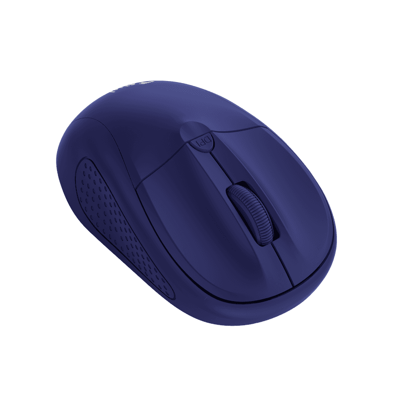 Mouse Trust Wireless optic, rezolutie 1600 DPI, albastru - 2