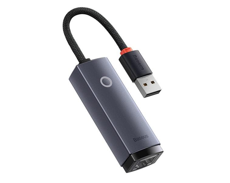 ADAPTOR RETEA Baseus Lite, USB 2.0 to RJ-45 10/100 Mbps