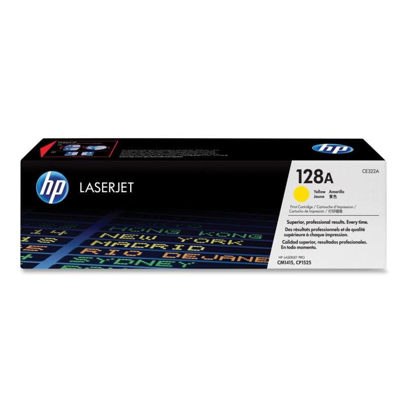 Toner HP CE322A, yellow, 1.5 k, Color LaserJet CM1415FN MFP,Color