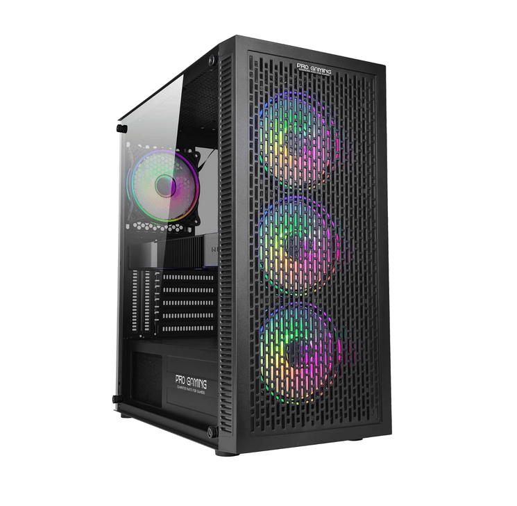 Carcasa PRO GAMING PRO GAMING GLADIUS, Da, Mini Tower, Black
