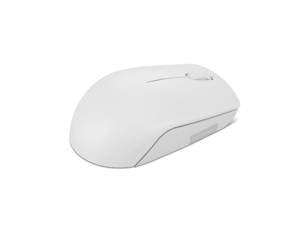 Mouse wireless Lenovo 300, Cloud Grey, Rezolutie (dpi): 1000 dpi, - 5
