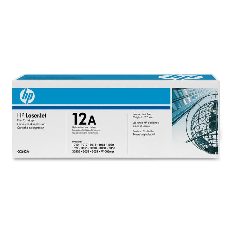 Toner HP Q2612A, black, 2 k, LaserJet 1010, LaserJet 1012,LaserJet