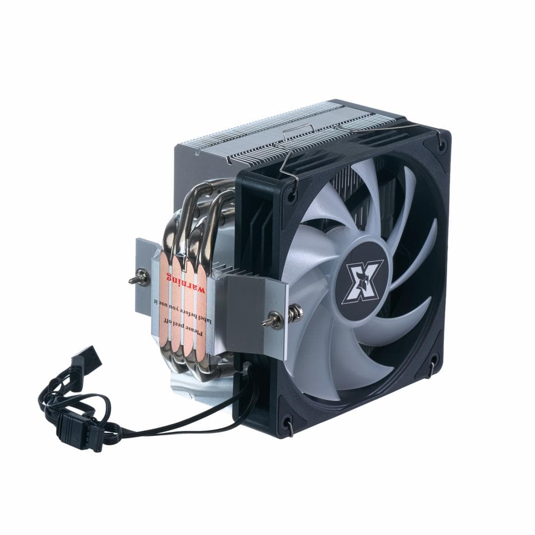 Cooler CPU Serioux CC120ARGB, dimensiuni 120x120x25mm, viteza ventilator 800-1800±200RPM, TDP: - 5
