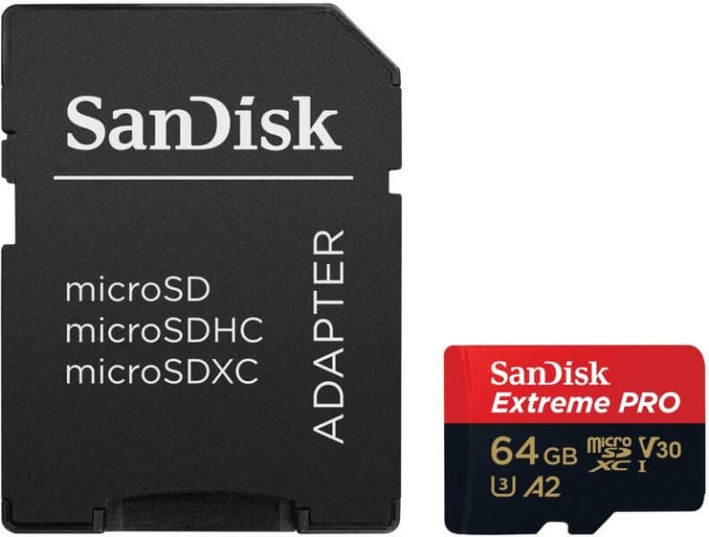 Card de Memorie MicroSDXC  SanDisk Extreme PLUS, 64GB, Clasa