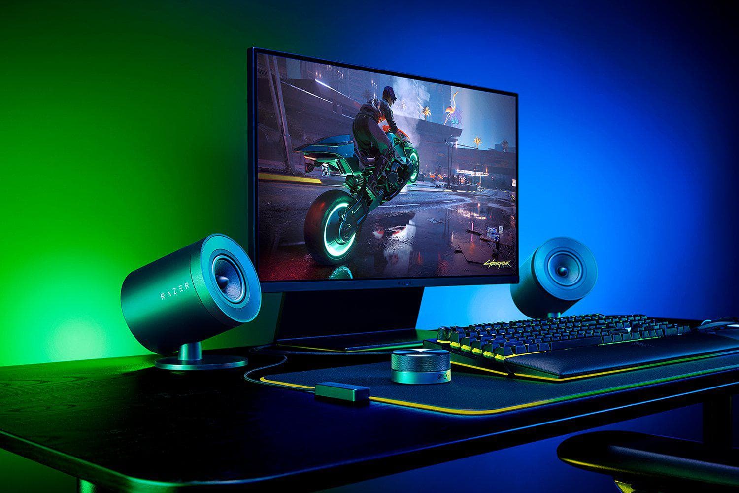 Sistem audio 2.1 Razer Nommo V2 Pro, wireless, bluetooth 5.3, - 3